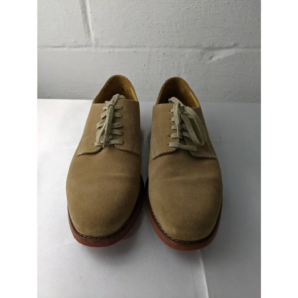 Cole Haan Lunargrand Tan Suede Shoes‎ Men’s 10 M Oxfords Shoes